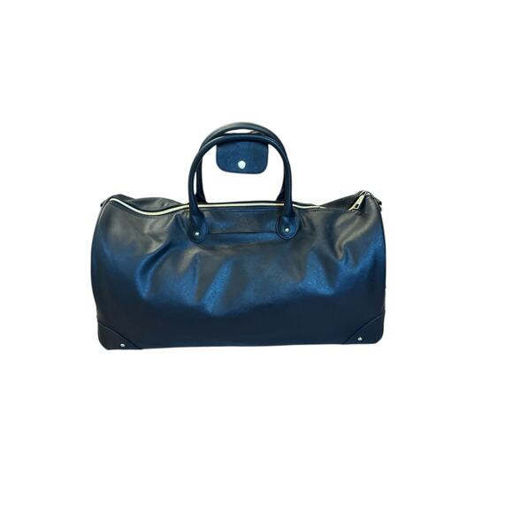 Bebe Black Weekender Duffle | “Demo” w/ Handles & Carry Strap | Chic Travel Bag - Picture 3 of 10